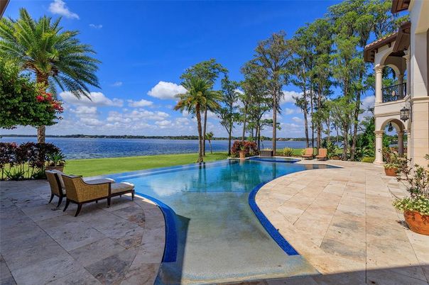 Exterior, Lake, Pool