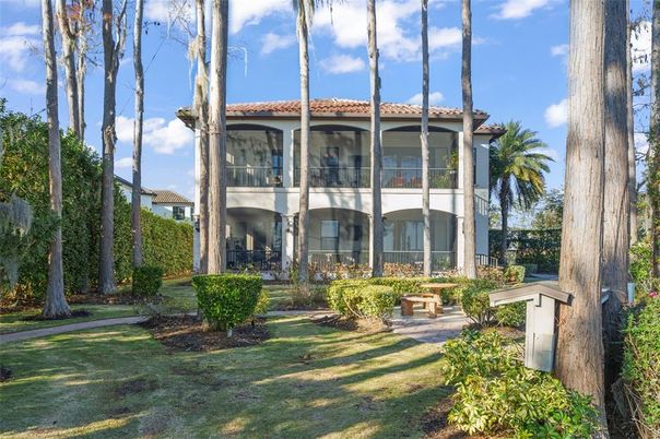 Backyard, Exterior, Facade, Mediterranean