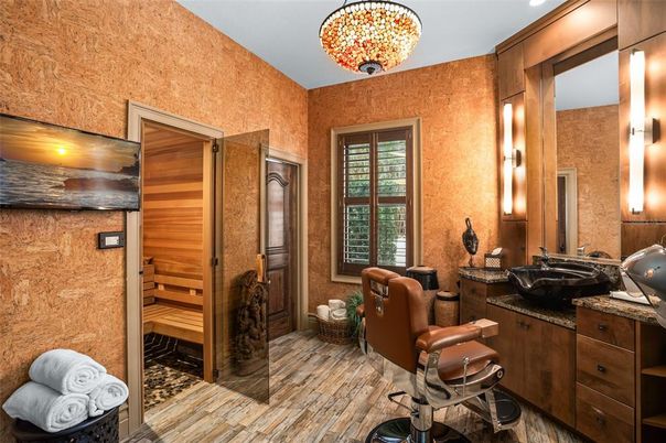 Interior, Recessed Lighting, Sauna Room