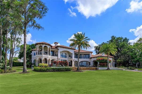 Backyard, Exterior, Facade, Mediterranean