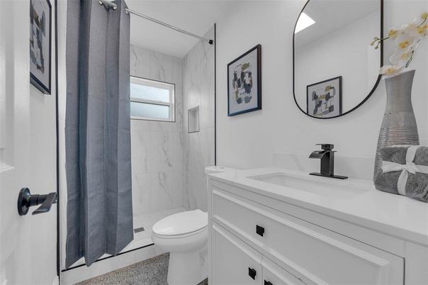 Bathroom, Interior, Marble Walls