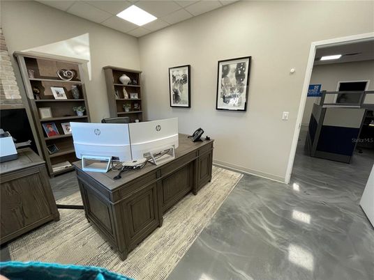 Home Office, Interior, Recessed Lighting