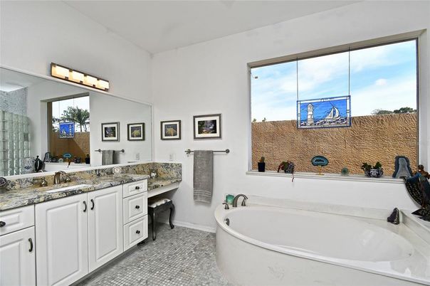 Bathroom, Dual Sink Vanities, Free Standing Baths, Interior