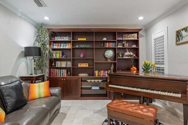 Interior, Piano, Recessed Lighting