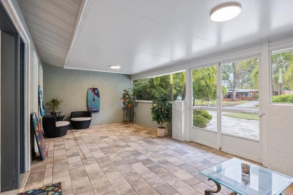 Interior, Recessed Lighting, Sun Room