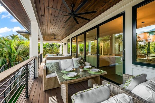Exterior, Wood Texture Flooring