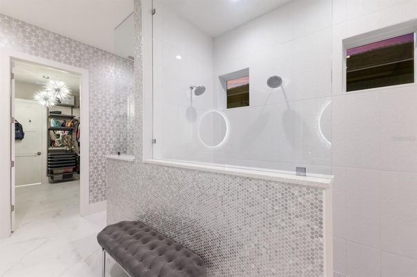 Interior, Marble, Recessed Lighting, Walk-in Closets