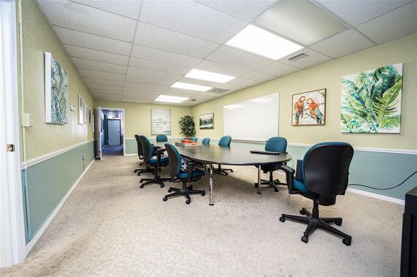 Home Office, Interior, Recessed Lighting