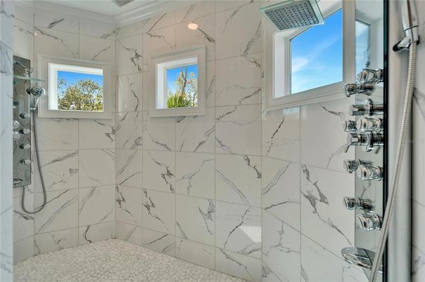 Bathroom, Interior, Marble Walls
