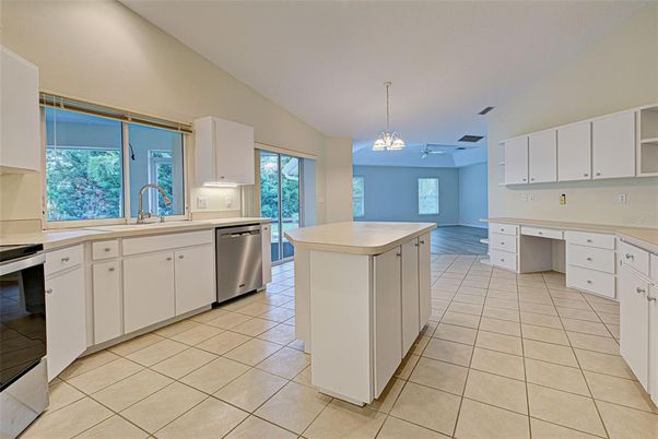 Interior, Kitchen, Pendant Lights, Stainless Steel Appliances