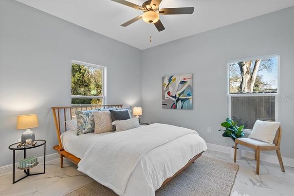 Bedroom, Interior, Marble