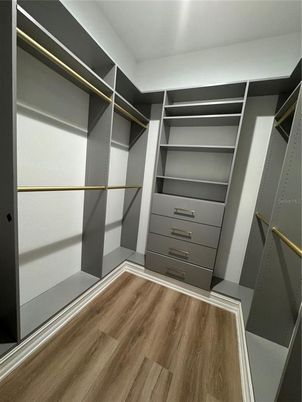 Interior, Walk-in Closets, Wood Texture Flooring