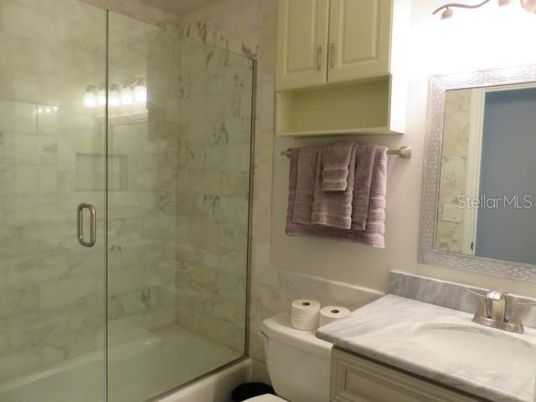 Bathroom, Glass Shower, Interior, Marble Walls