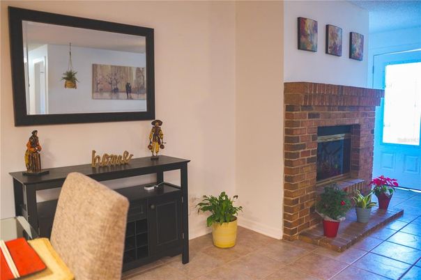 Fireplace, Interior, Stone Walls