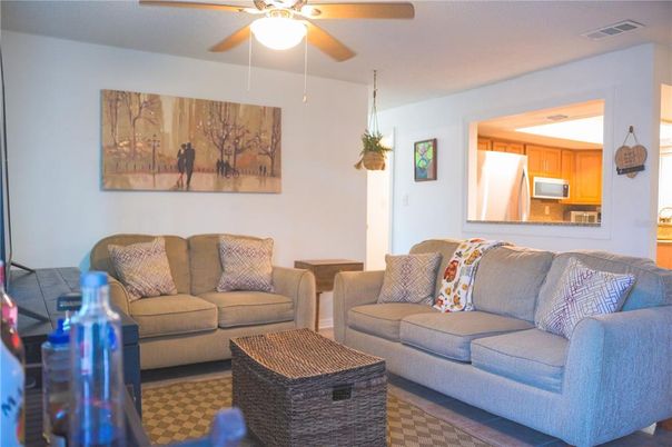 Interior, Kitchen, Living room