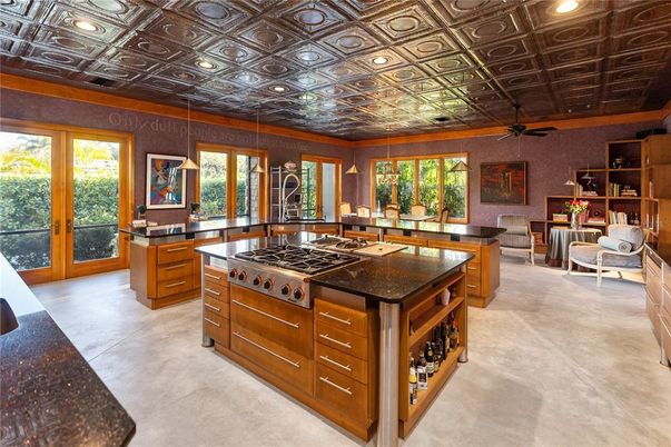 Dining room, Interior, Kitchen, Recessed Lighting