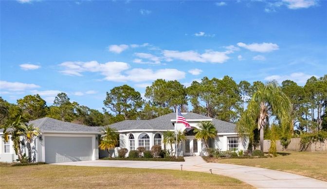 Attached, Backyard, Exterior, Facade, Ranch