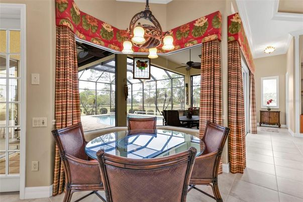 Dining room, Glass Ceilings, Interior, Pool, Sun Room