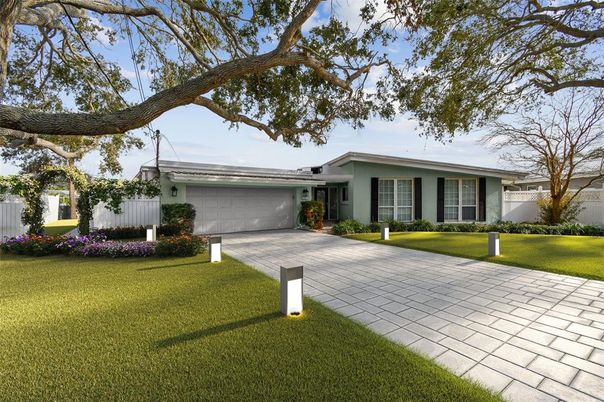 Attached, Backyard, Exterior, Facade, Ranch