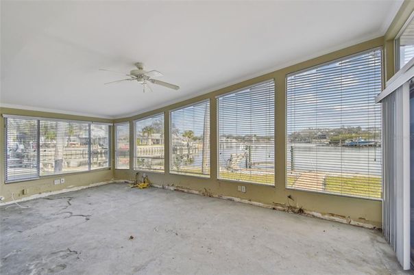 Empty room, Interior, Sun Room