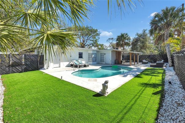 Backyard, Exterior, Pool