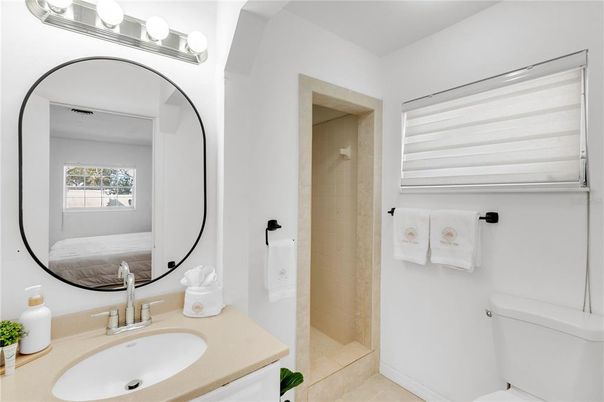 Bathroom, Glass Shower, Interior