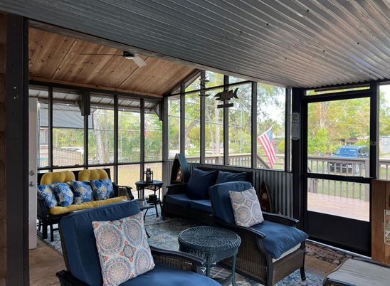 Interior, Living room, Sun Room, Wooden Ceilings, Wood Texture Flooring