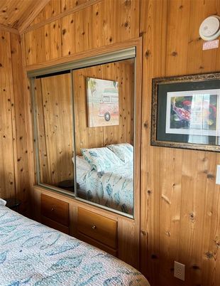 Bedroom, Interior, Wooden Walls