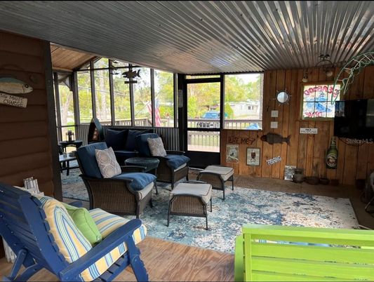 Interior, Living room, Wood Texture Flooring, Wooden Walls