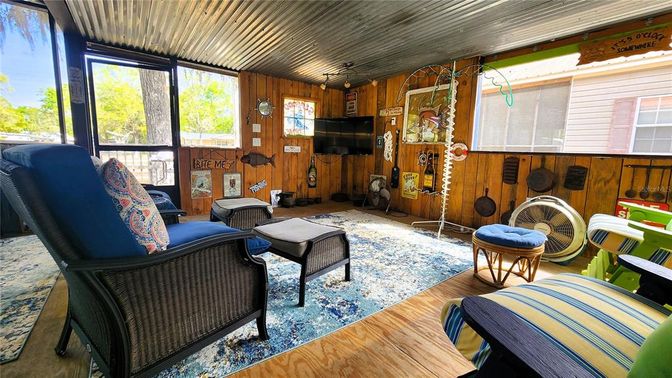 Interior, Living room, Wood Texture Flooring, Wooden Walls