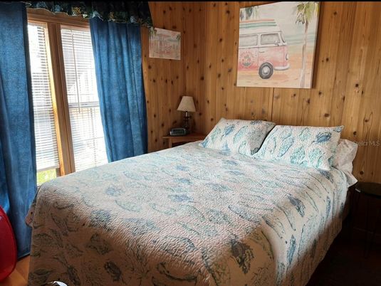 Bedroom, Interior, Wooden Walls