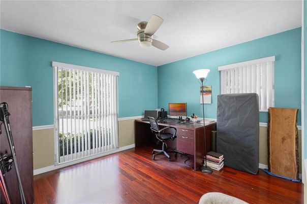 Home Office, Interior, Wood Texture Flooring
