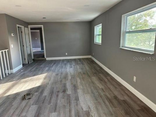 Empty room, Interior, Wood Texture Flooring