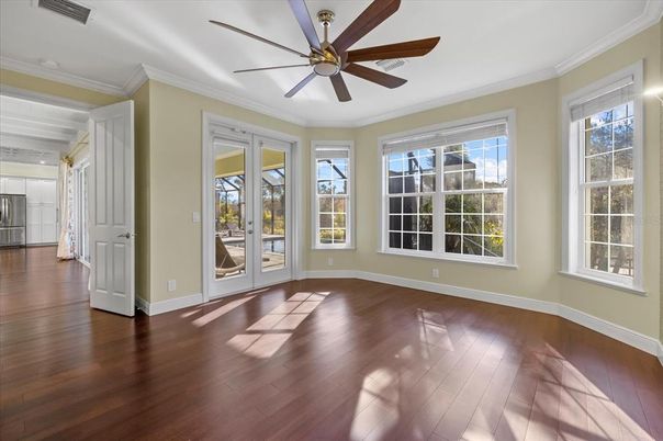 Empty room, Interior, Wood Texture Flooring