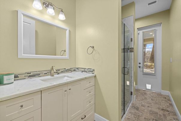 Bathroom, Glass Shower, Interior
