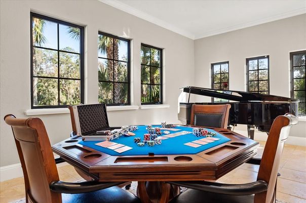 Game Room, Interior, Piano