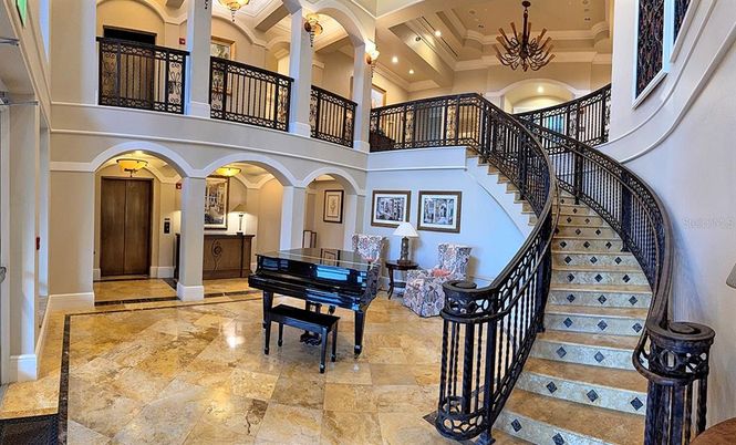 Interior, Piano, Recessed Lighting