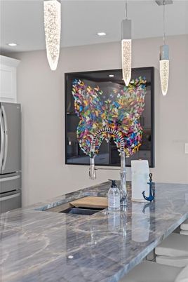Interior, Kitchen, Pendant Lights, Recessed Lighting