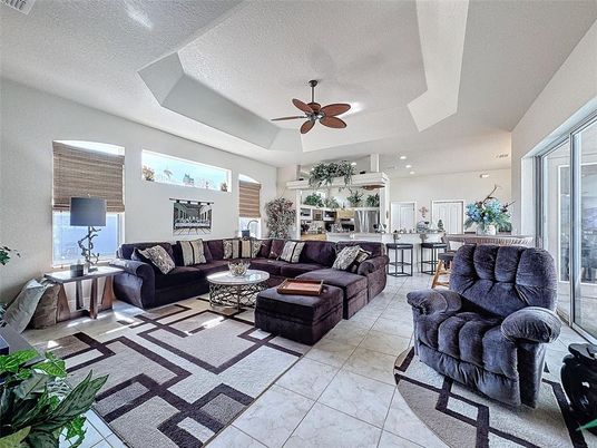 Interior, Kitchen, Living room, Recessed Lighting