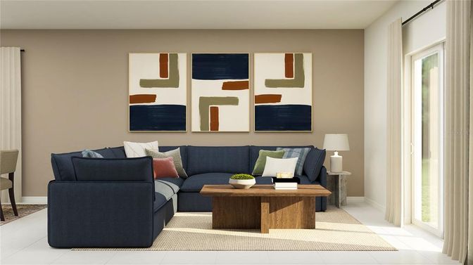 Interior, Living room
