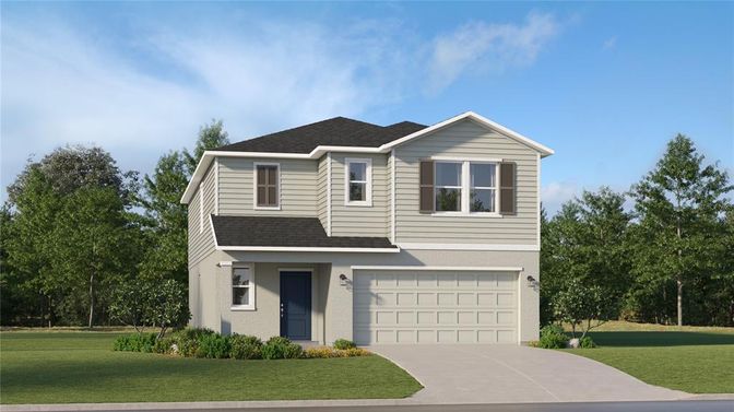 Attached, Exterior, Facade, Farmhouse