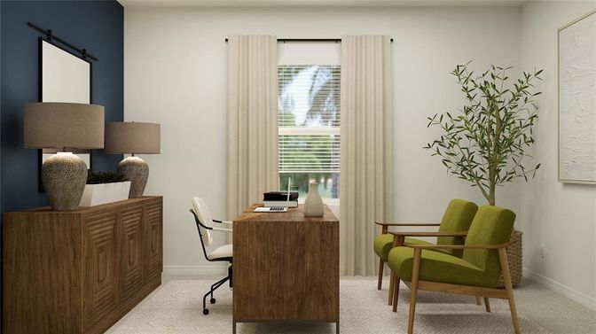 Home Office, Interior