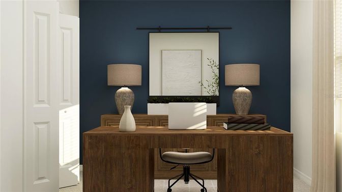 Home Office, Interior