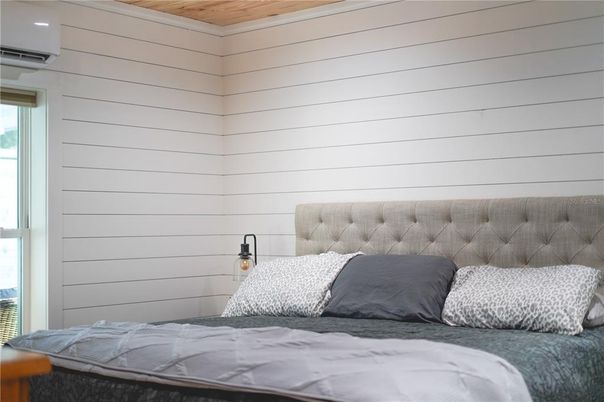 Bedroom, Interior, Wooden Ceilings