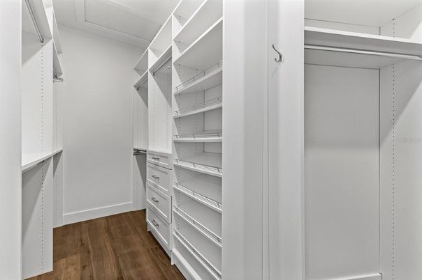 Interior, Walk-in Closets, Wood Texture Flooring