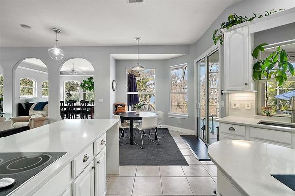 Dining room, Interior, Kitchen, Pendant Lights