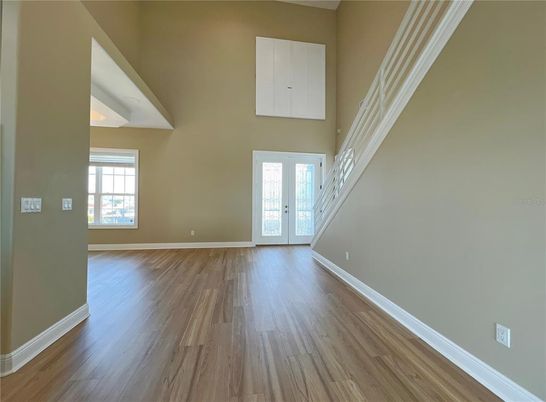 Empty room, Interior, Wood Texture Flooring