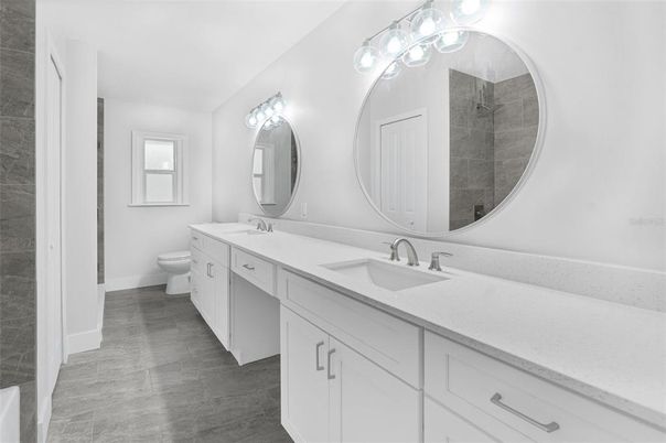 Bathroom, Dual Sink Vanities, Interior