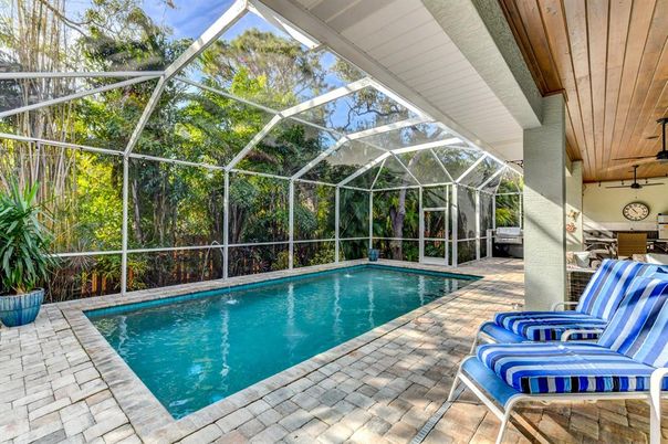 Glass Ceilings, Interior, Pool, Sun Room