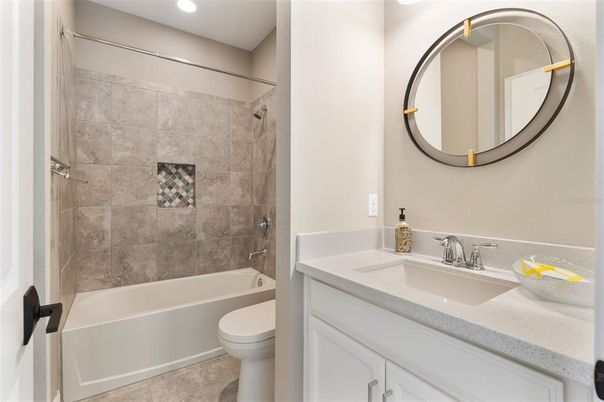 Bathroom, Interior, Recessed Lighting